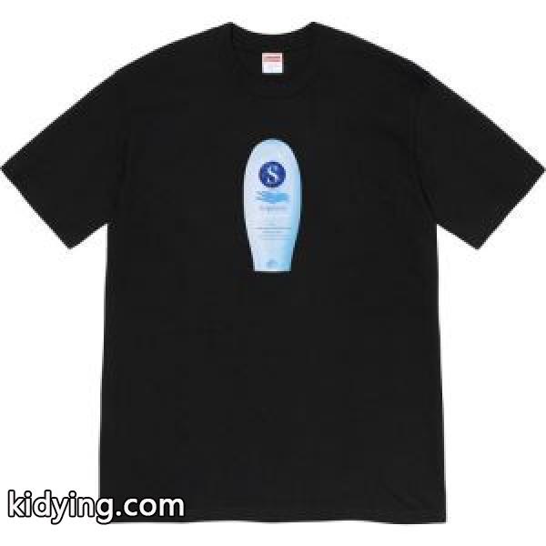 2色可選 2020年春夏コレクション Supreme 19FW Super Cream Tee Tシャツ/半袖 コーデの完成度を高める_半袖Tシャツ_メンズファッション_スーパーコピーブランド激安通販 専門店-0
