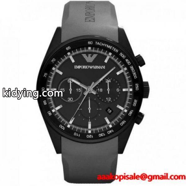 エンポリオ アルマーニ EMPORIO ARMANI クロノグラフ 腕時計 AR5978 ブラック スポーツ 上品な外観 人気通販-0