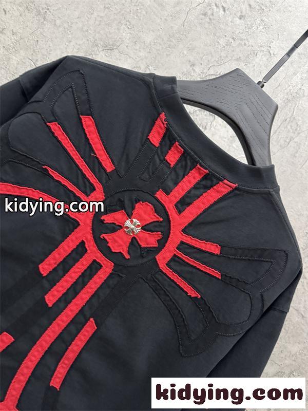 高級感 ホワイト 半袖 Tシャツ クロムハーツ コピー ミニマル 上品 クリーンスタイル CHROME HEARTS-4