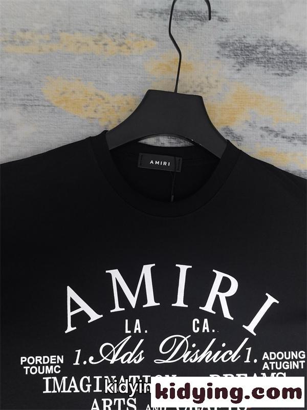 AMIRI グラフィック 半袖Tシャツ アミリ コピー メンズ カジュアル ストリート ファッション-5