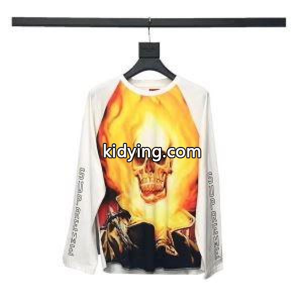 抜け感や着心地重視 SUPREME Tシャツ/長袖 爆発的人気オシャレ度がアップ 2色可選 数量限定☆2019SS_シュプリーム SUPREME_ブランド コピー 激安(日本最大級)-0