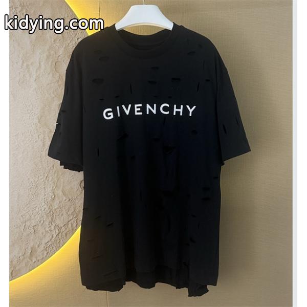 大人気GIVENCHY ROTTWEILER Tシャツ話題のアイテムジバンシーメンズtシャツコピープリントクルーネック半袖-0