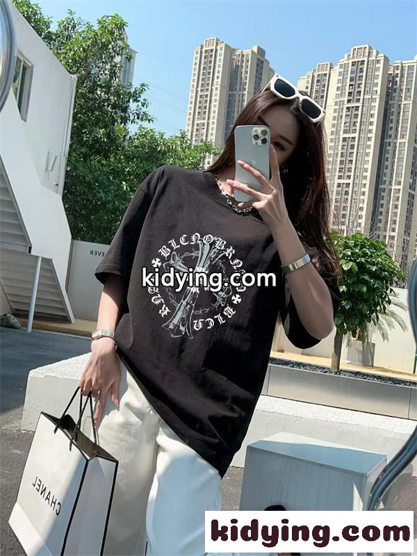 CHROME HEARTS クロムハーツ コピー 今季話題 半袖Tシャツ プリント ソフトタッチ ストリート-8
