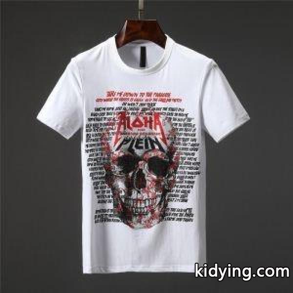 2色可選 大人感漂う春夏新作 Tシャツ/ティーシャツ 今シーズンは特に人気 フィリッププレイン PHILIPP PLEIN 海外セレブが注目アイテム_フィリッププレイン PHILIPP PLEIN_ブランド コピー 激安(日本最大級)-0
