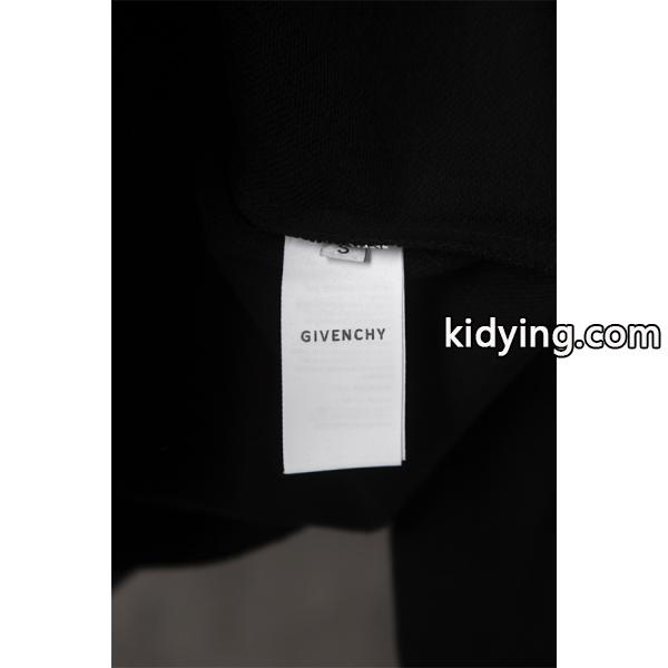 ジバンシー GIVENCHY コピー 秋冬クリーン 高級な 定番 ホワイト ブラックロゴ パーカー-8