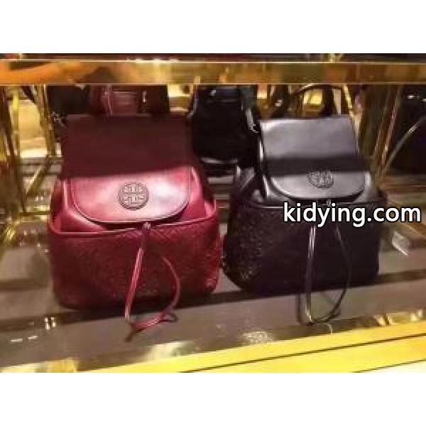 可愛いトリーバーチリュックレディースバックパックTORY BURCHフラップバッグ通学旅行-0