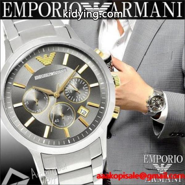エンポリオアルマーニ EMPORIO ARMANI 腕時計 メンズ AR11047 クロノグラフ :ar11047:Amonduul - 通販ショッピング-0