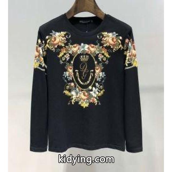 ドルチェ&ガッバーナ Dolce&Gabbana 長袖Tシャツ 2色可選 2019年春夏コレクションに見る 春夏トレンド先取り_ドルチェ&ガッバーナ DOLCE & GABBANA_ブランド コピー 激安(日本最大級)-1