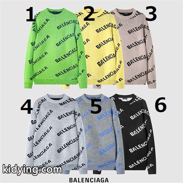 BALENCIAGA今っぽく新作アイテム バレンシアガ最新コレクションステンカラー セーター _メンズファッション_スーパーコピーブランド激安通販 専門店-0