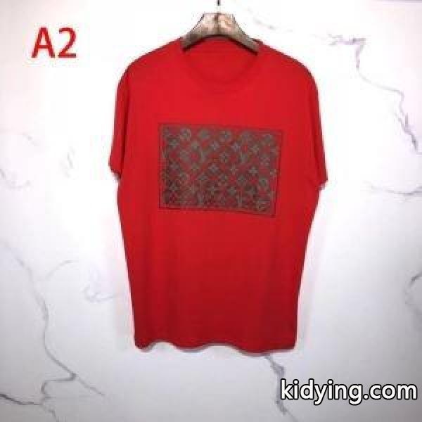 多色可選 大胆なトレンド感を楽しむ ルイ ヴィトン 春夏のお出かけを軽快に LOUIS VUITTON 半袖Tシャツ_ルイ ヴィトン LOUIS VUITTON_ブランド コピー 激安(日本最大級)-1