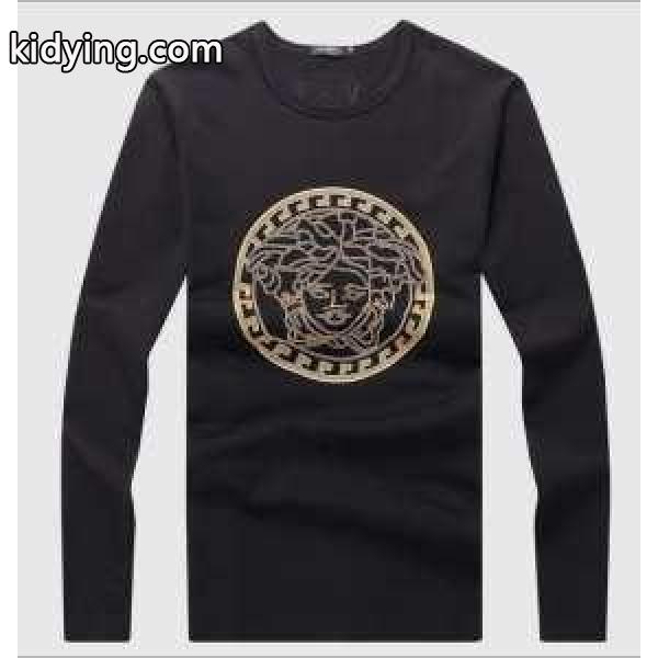 上品上質 ヴェルサーチ 長袖Tシャツ 縦には伸びにくい 4色可選_ヴェルサーチ VERSACE_ブランド コピー 激安(日本最大級)-3