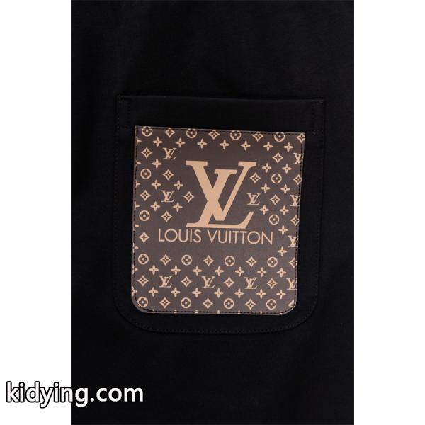 LOUIS VUITTON ルイヴィトン コピー 2025秋冬トレンド必須・洗練された ブラック モダン ジョガーパンツ-7