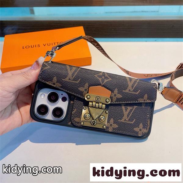 スマホケース ショルダー付き 斜め掛け ルイヴィトン 偽物 カード収納 おしゃれ 大人可愛い LOUIS VUITTON-6