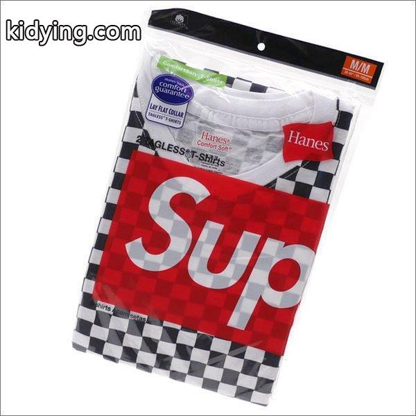 SUPREME(シュプリーム) x Hanes(ヘインズ) Checker Tagless Tees(2 Pack) (Tシャツ2枚セット) CHECKER 200-007787-049x【新品】(半袖Tシャツ) :18032903:クリフエッジ - 通販ショッピング-0