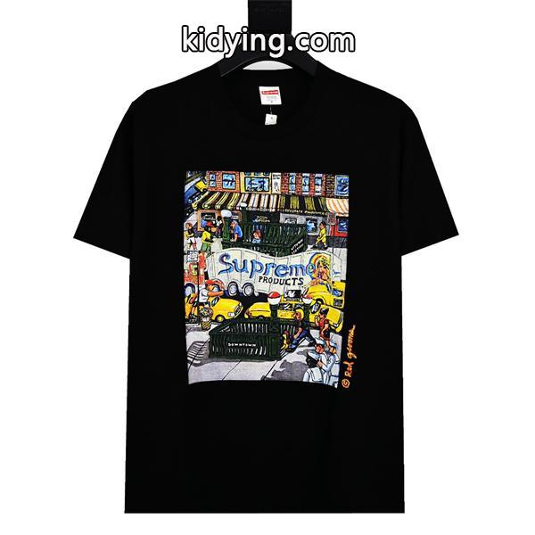 高級品 通販 春夏 Supreme SS22 Manhattan半袖Tシャツ 【新アイテム】 シュプリーム コピー 激安(日本最大級)-0