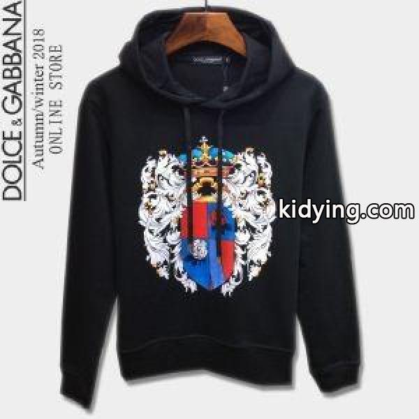 秋冬新作登場 ドルチェ&ガッバーナ Dolce&Gabbana パーカー 2色可選 大胆なスリット上品_ドルチェ&ガッバーナ DOLCE & GABBANA_ブランド コピー 激安(日本最大級)-1