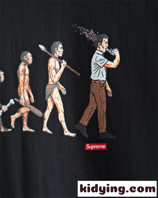 シュプリーム スーパーコピー 半袖Tシャツ ホワイト ブラック メンズ レディース 夏 カジュアル Supreme 人気 デイリー-7