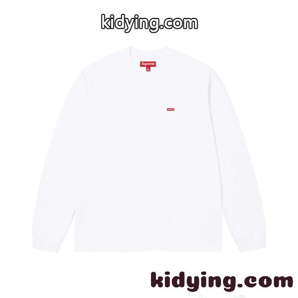 長袖Tシャツ 秋 春 無地 シンプル カジュアル 定番 SUPREME シュプリーム コピー-1