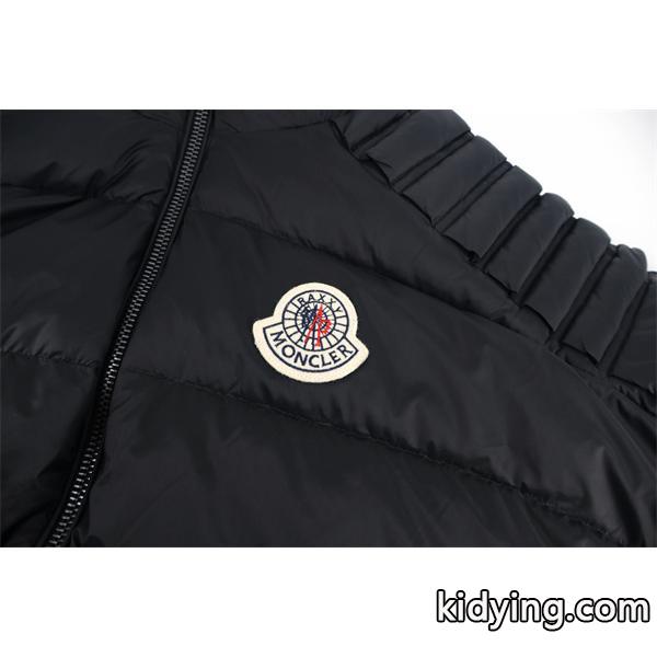 話題モデル ブラック ダウンジャケット 防寒向け MONCLER モンクレール スーパーコピー-8
