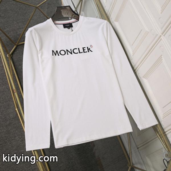 今買って損はなし MONCLER モンクレール コピー 長袖ｔシャツ 4色可選 優しい雰囲気が漂う-0