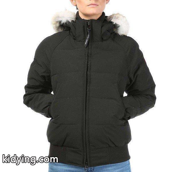 カナダグース パーカー・スウェットシャツ アウター レディース Canada Goose Womens Savona Bomber Black :31-8otgw61x3e-0236:asty-shop2 - 通販ショッピング-0