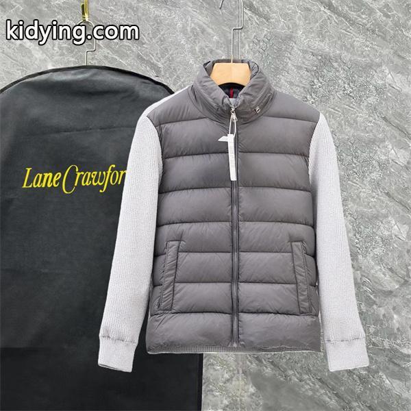 グレー × ニット切替 スタイリッシュ軽量モデル 秋冬万能 MONCLER モンクレール スーパーコピー ダウンジャケット-0