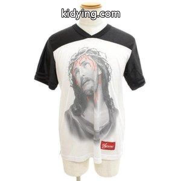 シュプリーム/半袖Tシャツ/S/黒 ブラック×白 ホワイト メンズ 通販 ショッピング-0