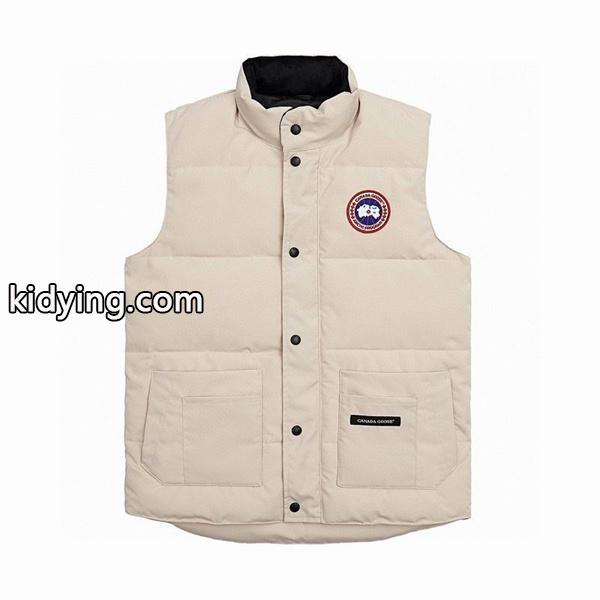 ベージュ柔和エレガント ダウンベスト コピー カナダグース Canada Goose 2025秋冬-0