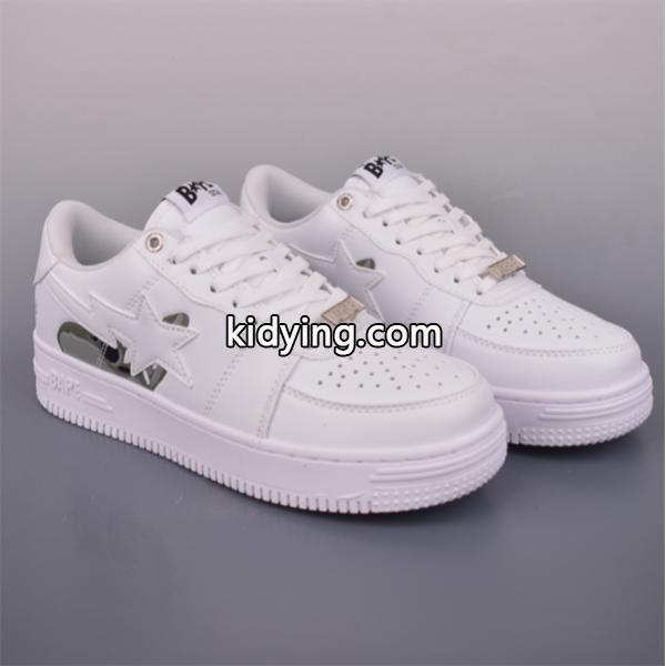 A BATHING APE 激安｜2025新作 BAPE STA ローカット スニーカー メンズ レディース ストリート 革製 カジュアル-0