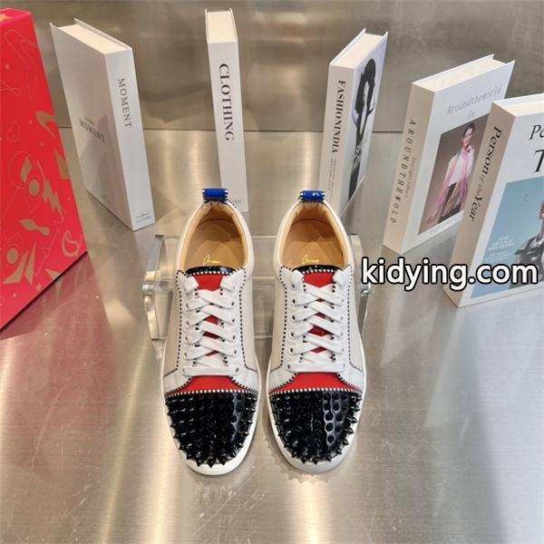 重宝するクリスチャン ルブタン CHRISTIAN LOUBOUTIN 低価格 LOUIS FLAT スニーカー ハイカット スタッズ スパイクメンズシューズ_クリスチャンルブタン CHRISTIAN LOUBOUTIN_ブランド コピー 激安(日本最大級)-0