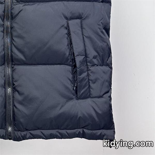 ブラックダウンベスト 700 プルーフ 2025秋冬軽量 高品質 The North Face 偽物ザノースフェイス-5