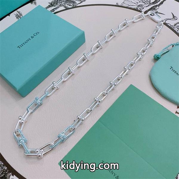 期間限定 立体リンク デザイン チェーン ネックレス Tiffany&Co ティファニー コピー-4