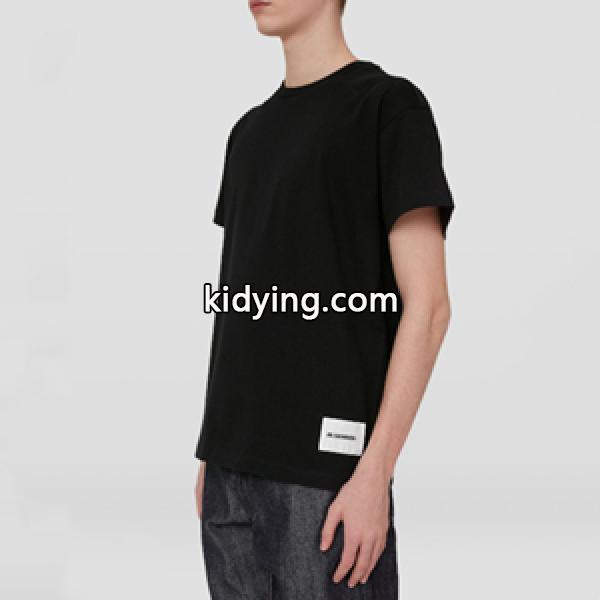 大人気新ラインJil Sander+ロゴラベル ジルサンダー半袖Tシャツコピー 高品質 シンプルで抜け感のある 男女兼用-0