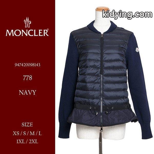 モンクレール MONCLER ダウンジャケット MCL947420098143 ブランド レディース 女性 カジュアル ブルゾン 袖ロゴ :7599206630-77:ゼンオンライン - 通販ショッピング-0