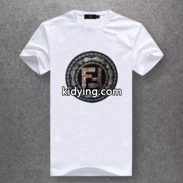 半袖Tシャツ 先取り！2019年春夏トレンド フェンディ先取り春夏限定新作 FENDI 相性が良く断然オススメ 多色可選 毎シーズン活躍する_フェンディ FENDI_ブランド コピー 激安(日本最大級)-0