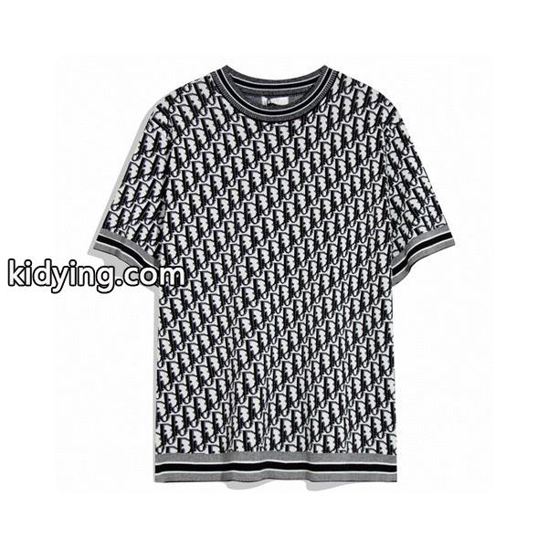 ディオール DIOR 新定番人気セール 2色可選 夏の必須アイテムを 半袖Tシャツ 今季のトレンドクラシックスタイル 夏の定番スタイルをアップ__ブランド コピー 激安(日本最大級)-0