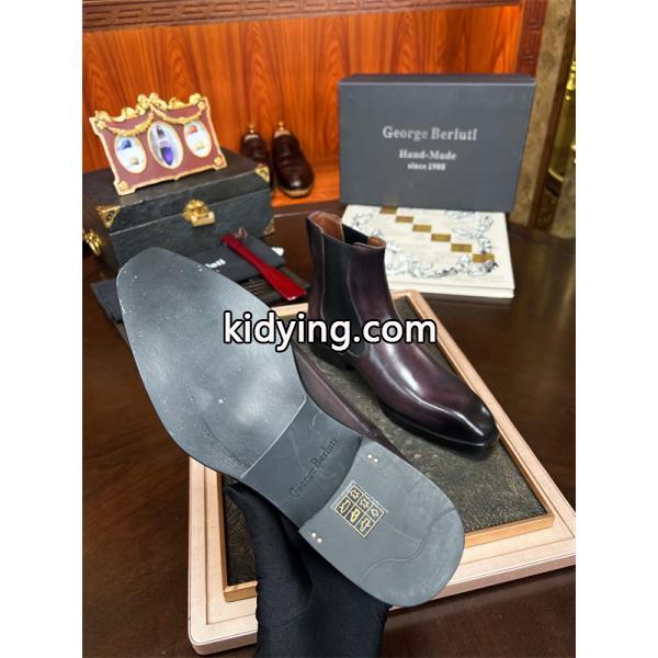 Berluti ベルルッティ コピー 洗練 実用的 2026新作 必須 サイドゴアブーツ-6