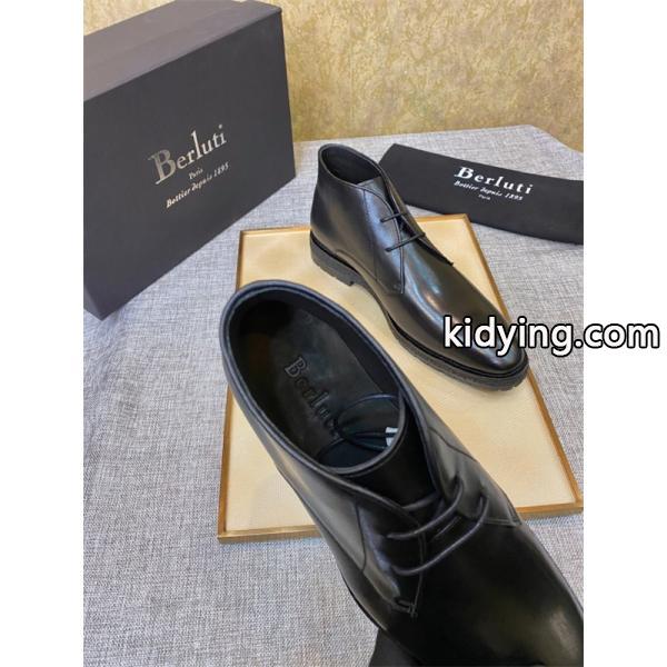 Berluti ベルルッティ コピー 洗練 ミニマル プレーントゥ  2026新作 ブーツ-5