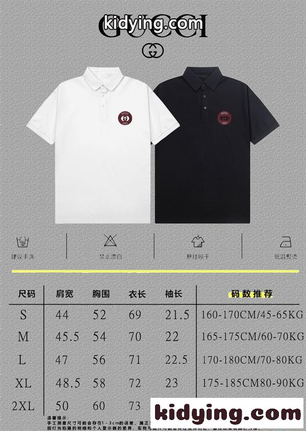 GUCCI グッチ コピー 新作好評 ポロシャツ メンズ 襟付きデザイン 立体裁断 カジュアル-3