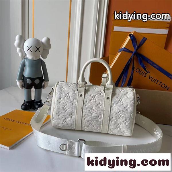 LOUIS VUITTON エンボス加工 ハンドバッグ ルイヴィトン コピー レディース 高級感 2WAY ショルダー付き-1