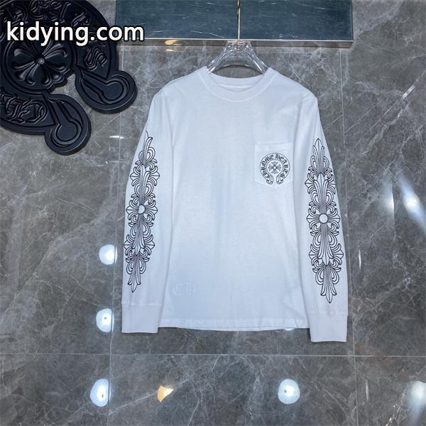 クロムハーツふんわりスタイルが最適 CHROME HEARTS ココチイイ春夏柄が魅力 長袖 /ロンT_クロムハーツ CHROME HEARTS_ブランド コピー 激安(日本最大級)-0