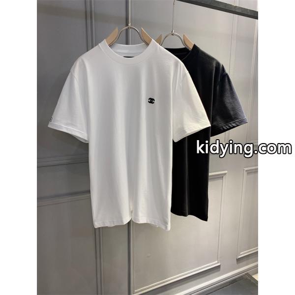 ハイブランド 2021春夏新モデル21FW 左胸ミニブランド定番ロゴ 純綿半袖ｔシャツ S-XL-0