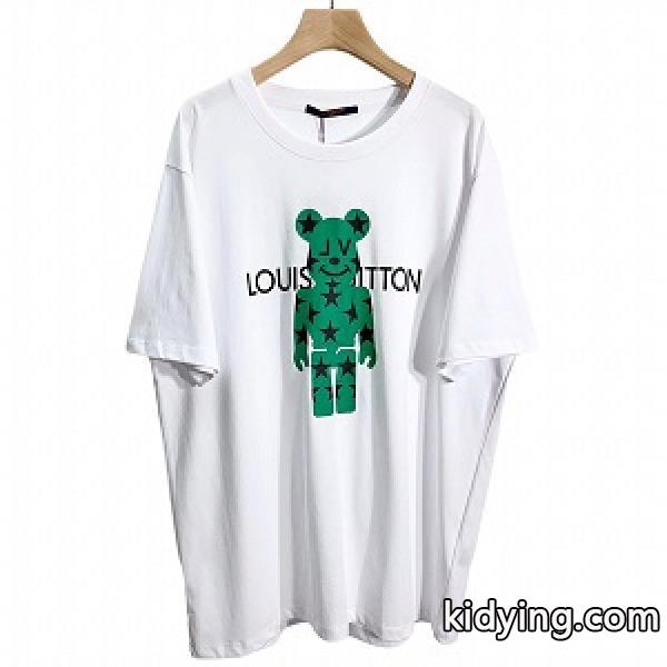 上級者向けなイメージある ルイ ヴィトン LOUIS VUITTON 爽やかなコーデにぴったり 半袖Tシャツ_ルイ ヴィトン LOUIS VUITTON_ブランド コピー 激安(日本最大級)-0