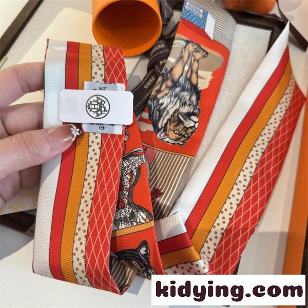 レディース スカーフ エルメス コピー 首巻き バッグアクセサリー ヘアアレンジ おしゃれ HERMES-7
