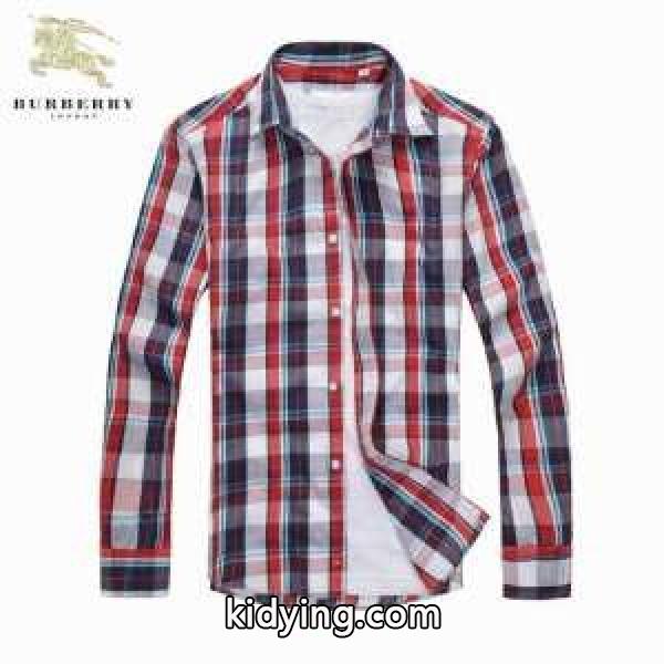2014秋冬 大人気☆NEW!! BURBERRY バーバリー  長袖シャツ 3色可選_シャツ_メンズファッション_スーパーコピーブランド激安通販 専門店-0