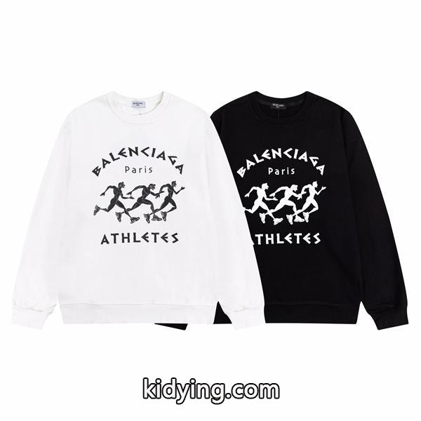 BALENCIAGA 偽物 パーカー ダイナミック スポーティ グラフィック デザイン アクティブ バレンシアガ-0