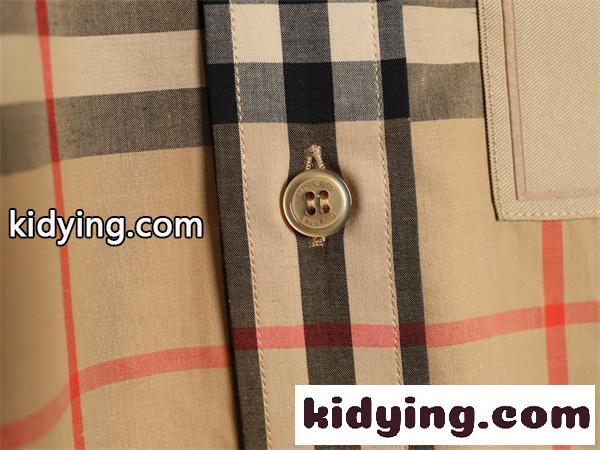 トレンド上昇 ベージュ チェック柄 BURBERRY バーバリー スーパーコピー クラシック エレガンス 長袖シャツ-6