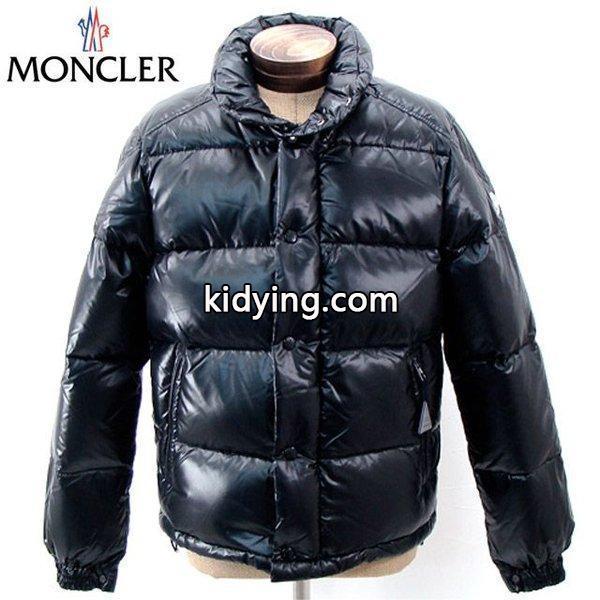 MONCLER モンクレール 2012-2013年秋冬新作 メンズダウンジャケット EVER シャイニーブラック 秋冬トレンド押さえたコーデスタイル-0
