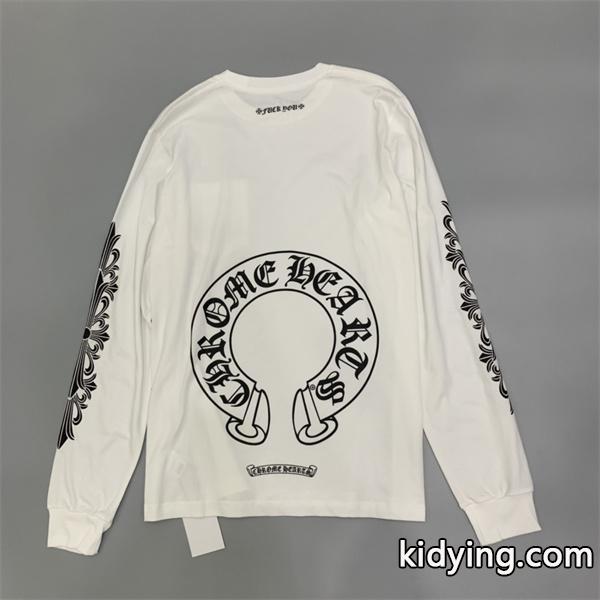 人気& クロムハーツ 長袖tシャツコピー2026春夏トレンドCHROME HEARTS男女OK新作-1