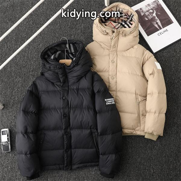 2025秋冬 ブラック／カーキ 検索急増 立体暖か BURBERRY バーバリー コピー ダウンジャケット-0